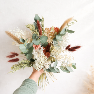 bouquet fleurs séchées, doux murmure