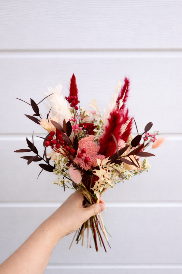 Bouquet de fleurs séchées