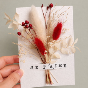 Carte fleurie